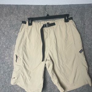 Patagonia Khaki Trousers with Black Belt
